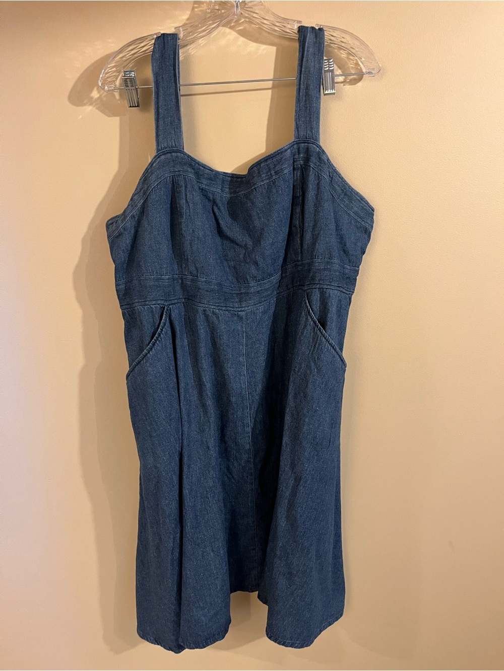 2X Alice Alexander Denim Dress